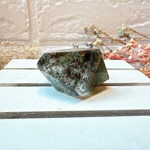 Small Garden Quartz Lodalite Free Form | Garden Quartz Gusher